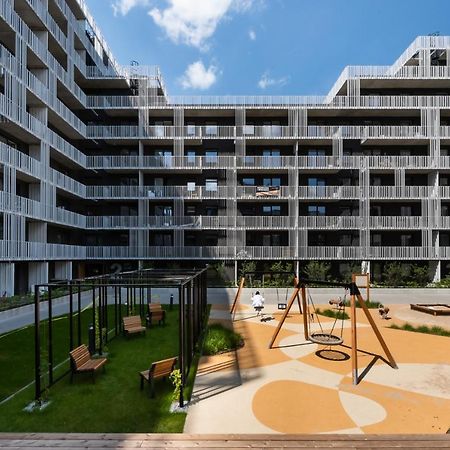 Wola Cosy White Apartment ワルシャワ エクステリア 写真